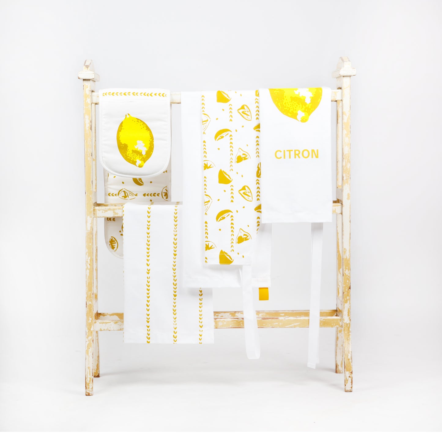 Lemons Apron - screen printed