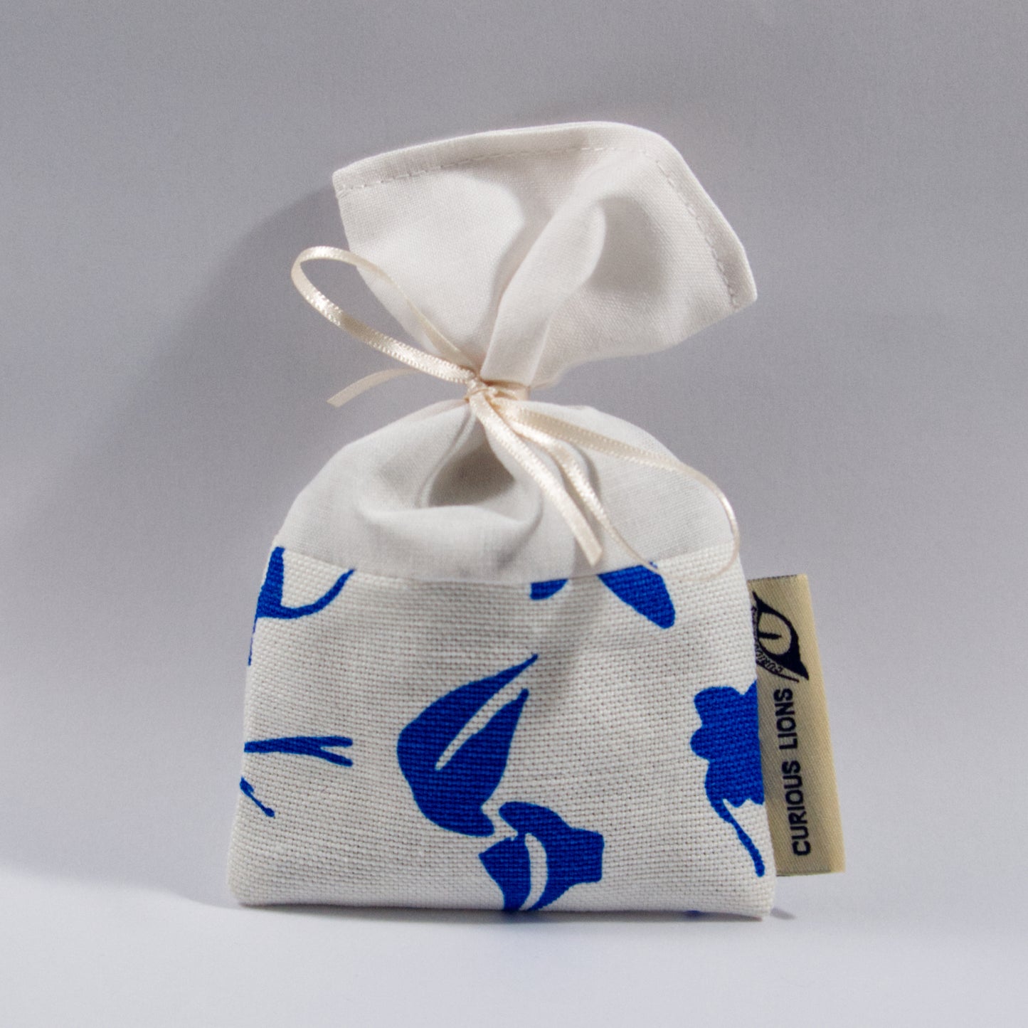 Lavender pouch - screen printed