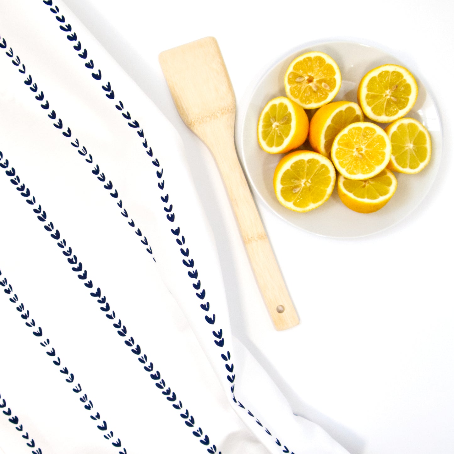 Lucky koi tea towels - screen printed