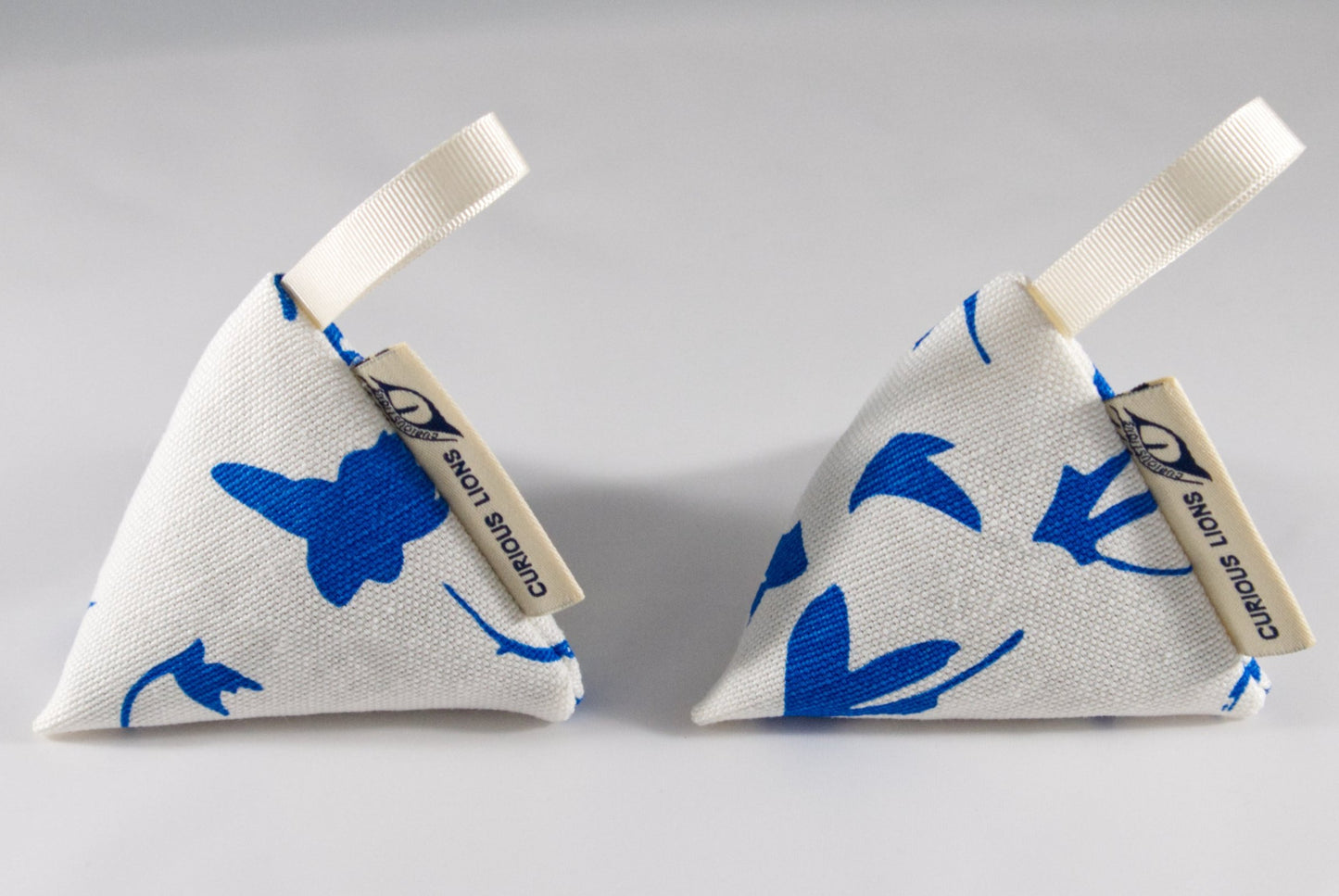 Lavender pyramid pair