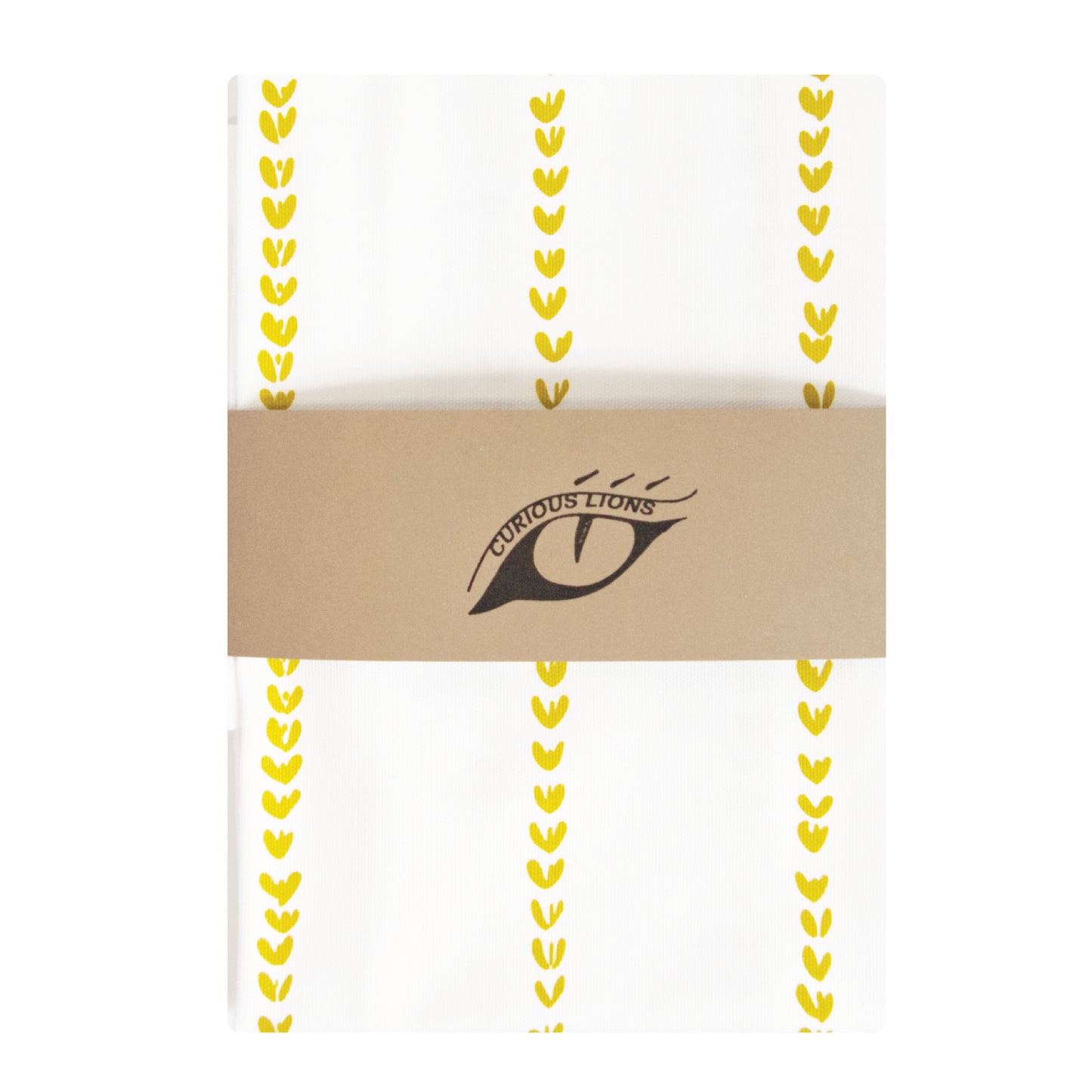 Lemons tea towels - screen printed