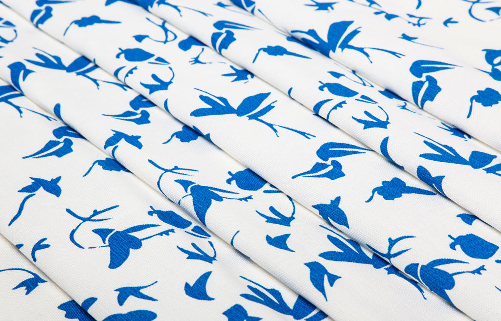 Ivy fabric - screen printed