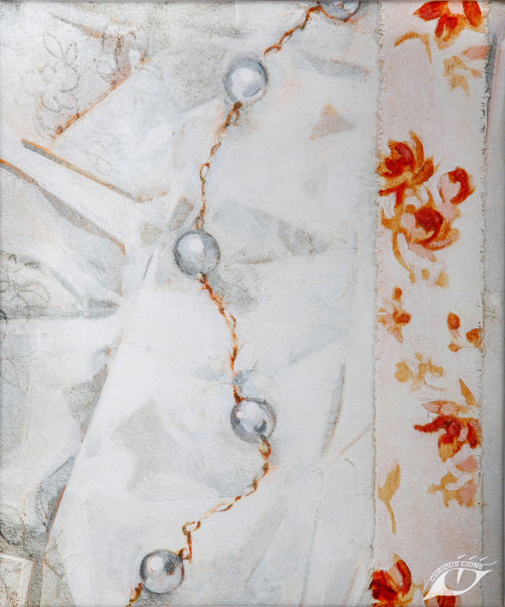 Pearl necklace - Giclee art print