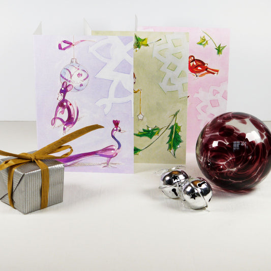 Set of 3 Christmas cards