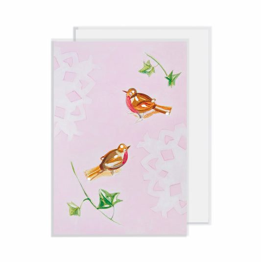 Christmas greeting card: Robin Rhapsody