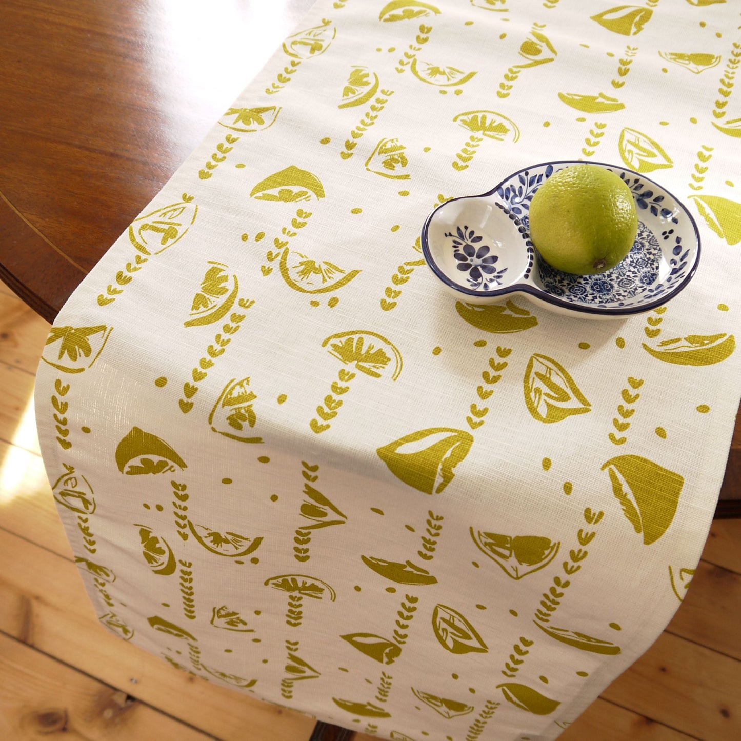 Lemons linen - table runner