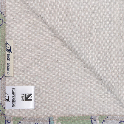 Lime Trellis - table runner