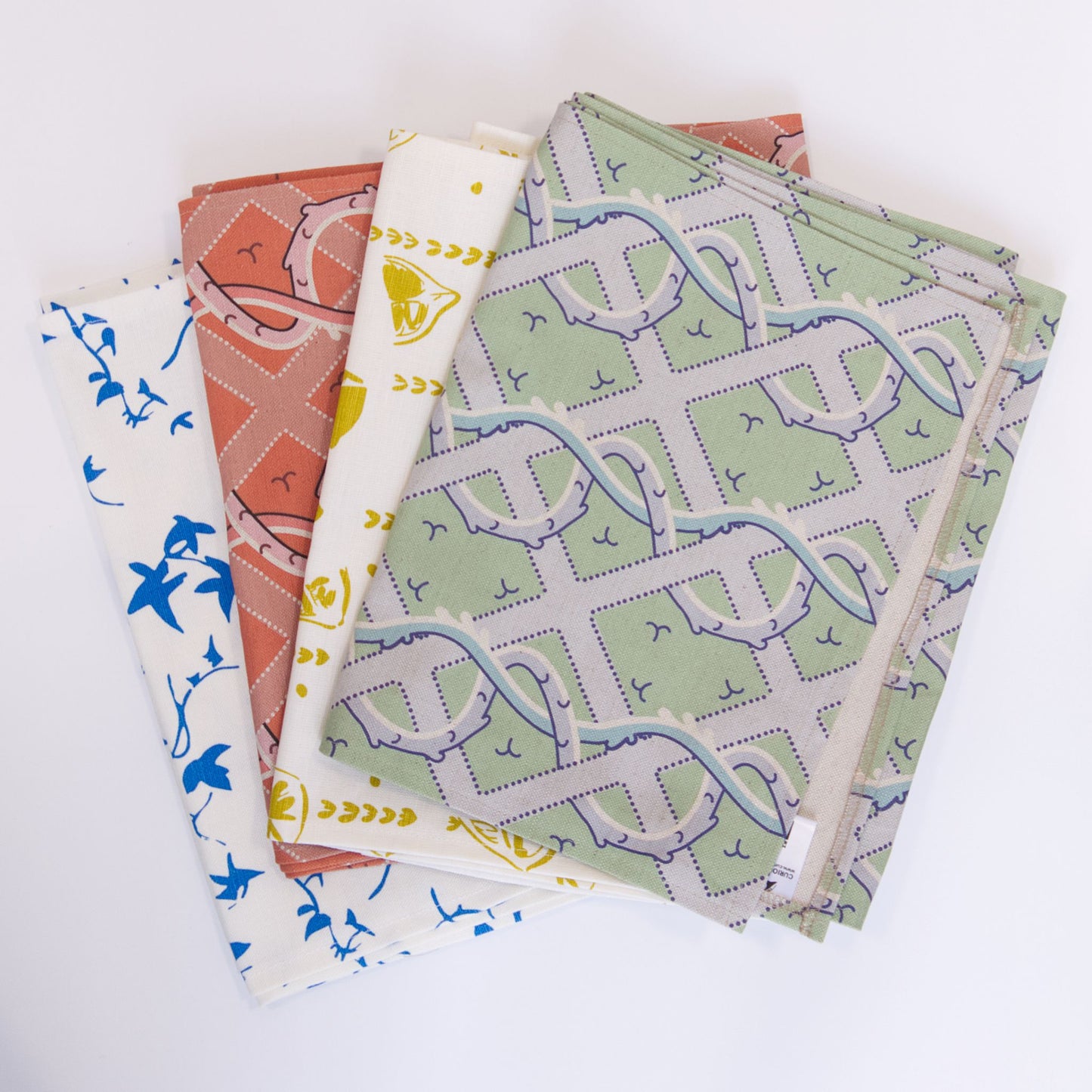 Lime Trellis - table runner